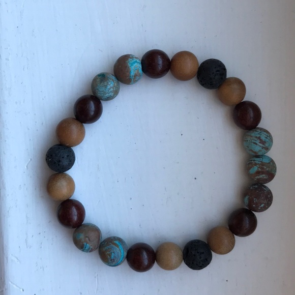 Natural store and Lawa Beads Bracelet - Picture 5 of 8